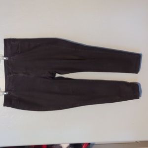 Lane Bryant Black super stretch skinny jeans